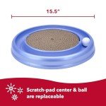 Coastal Pet Turbo Scratcher Cat Toy - Cardboard Cat Scratcher Pad with Cat Toy Ball Track and Catnip (1 Pack)