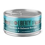 BIXBI Liberty Canned Wet Cat Food - Grain Free, Chicken and Salmon Recipe in Broth, 2.75 Ounce (Pack of 24)
