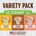 Instinct Flaked Entrée Wet Canned Cat Food - Variety Pack, 3 oz. Cans (Pack of 12)