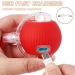 Interactive Cat Toy Ball,2025 Upgraded Cat Toys for Indoor Cats,Automatic Cat Toy,Speedy Tail Cat Toy,Consume Companion for Kitten Toy,Adult Cat Toy for Fun Time