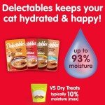 Hartz Delectables Stew Lickable Wet Cat Treats for Adult & Senior Cats, Variety Pack, 1.4 Ounce (Pack of 12)