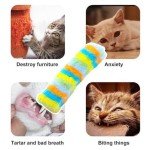 Interactive Cat Toy Set of 3 - Catnip for Indoor Cats, Fun Kitten Toys, Catnip Toys for Indoor Cats - Best Cat Accessories cat nip Toys - Entertaining Cat Stuff, Interactive cat Toys for Indoor Cats