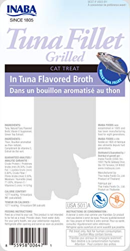 INABA Grilled Tuna Fillet Cat Treats