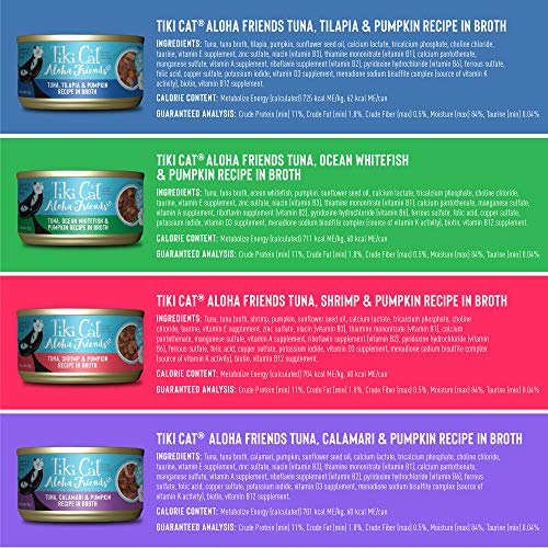 Tiki Cat Variety Pack - 4 Flavors - 12 Cans