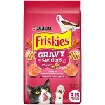 Friskies Gravy Swirlers Dry Cat Food - 3.15 lb