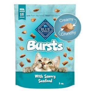 Crunchy Seafood Cat Treats - 5oz Bag
