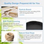 54" Multi-Level Cat Tree and Scratching Post