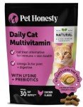 Pet Honesty Cat Multivitamin Chews for Healthy Cats