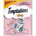 TEMPTATIONS Classic Cat Treats with Shrimp 6.3 oz