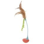 Petlinks Tippy Teaser Cat Toy with Feathers