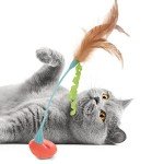 Petlinks Tippy Teaser Cat Toy with Feathers