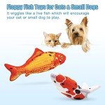 Floppy Fish Cat Toys with Catnip - 2 Pack