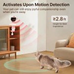Interactive Smart Cat Laser Toy with Motion Sensor
