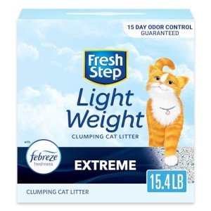 Fresh Step Lightweight Cat Litter with Febreze 15.4 lb