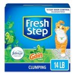 Fresh Step Febreze Scented Clumping Cat Litter 14 lb