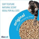 ökocat Natural Wood Cat Litter, 13.2-Pound, Clumping (Packaging May Vary)
