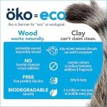 ökocat Natural Wood Cat Litter, 13.2-Pound, Clumping (Packaging May Vary)