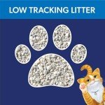 Fresh Step Clean Paws Cat Litter With Febreze Freshness, Advanced Multi-Cat Low-Tracking Clumping Litter With Guaranteed Odor Control, 37 lbs. (2 x 18.5 lb. Box)