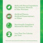 FELINE GREENIES SMARTBITES Skin & Fur Crunchy and Soft Natural Cat Treats, Chicken Flavor, 2.1 oz. Pack