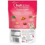 Fruitables Cat Treats – Crunchy Treats For Cats – Healthy Low Calorie Treats Packed with Protein – Free of Wheat, Corn and Soy – Made with Real Salmon with Cranberry – 2.5 Ounces