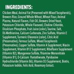 FELINE GREENIES SMARTBITES Skin & Fur Crunchy and Soft Natural Cat Treats, Chicken Flavor, 2.1 oz. Pack