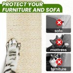 TSCOMON 61" Large Cat Tree Tower for Indoor Cats with DIY Green Leaves Scratching Post Multi Soft Hang Ball Plush Cat House Furniture 360° Rotating Cat Scratch Board with Hammock, Green