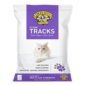Dr. Elsey's Cat Litter - Premium Unscented Cat Litter w/ Natural Ingredients - Low Dust & Low Tracking Multi Cat Litter - Superior Odor Control Cat Litter - Hard Clumping Clay Cat litter (40lbs)