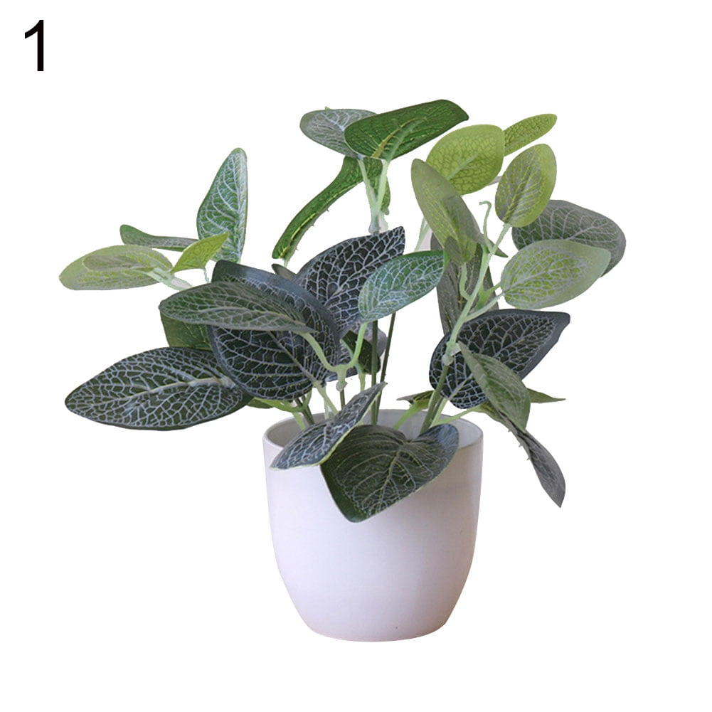 D-GROEE Potted Faux Bonsai Plants for Indoor Decor