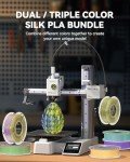 SUNLU Dual & Triple Color Silk Filament Bundle