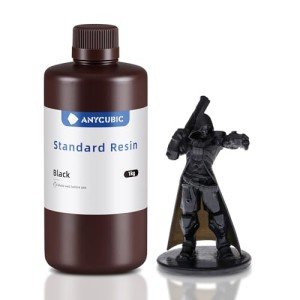 ANYCUBIC 405nm Black Fast Cure 3D Printer Resin