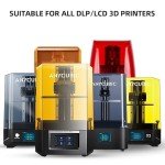 ANYCUBIC 405nm Black Fast Cure 3D Printer Resin