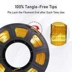 Shiny Silk Gold & Silver PLA Filament Bundle
