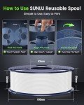 SUNLU 1.75mm PETG Filament - Green, 1kg Spool
