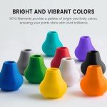 TECBEARS 4-Color PETG Filament Bundle, 1.75mm