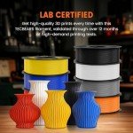 TECBEARS 4-Color PETG Filament Bundle, 1.75mm