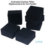 Activated Charcoal Filters for 3D Printers (Pack of 6)