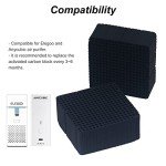 Activated Charcoal Filters for 3D Printers (Pack of 6)