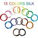 15 Color 1.75mm Silk PLA Filament Pack