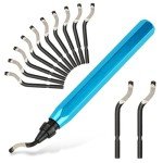 Deburring Tool with 12 Steel Blades for 3D Printing