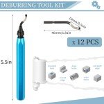 Deburring Tool with 12 Steel Blades for 3D Printing