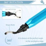 Deburring Tool with 12 Steel Blades for 3D Printing