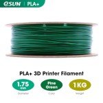 eSUN PLA+ 1.75mm Pine Green 3D Printer Filament