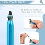 Deburring Tool with 12 Steel Blades for 3D Printing