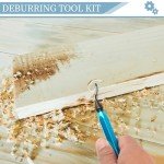 Deburring Tool with 12 Steel Blades for 3D Printing