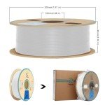YOUSU 1.75mm Polypropylene Filament - White 1kg