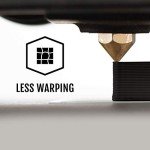 HATCHBOX Black ABS 3D Printer Filament, 1 kg