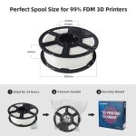 FLASHFORGE 1.75mm PLA Filament - 1kg White Spool