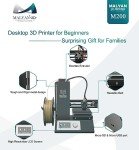 MALYAN M200 Mini 3D Printer with Filament & Models