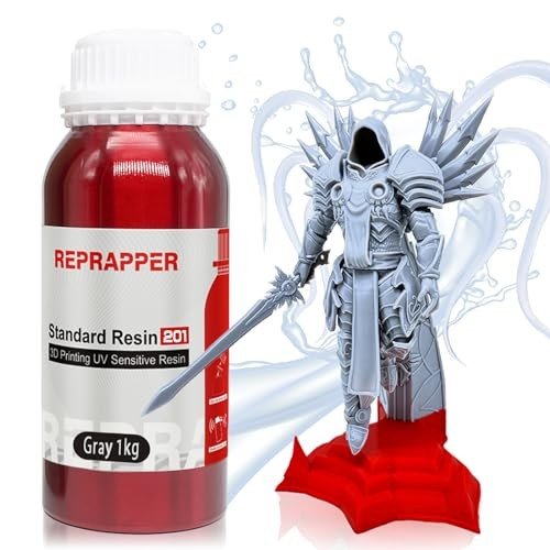 Gray 3D Printer Resin 405nm UV-Curing 1kg