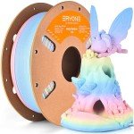 Matte Rainbow PLA Filament 1.75mm - 1KG Spool